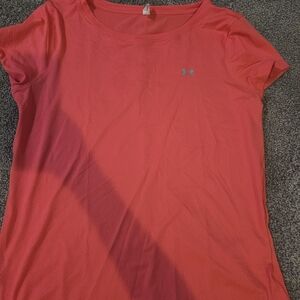 Under Armour Women's Bright Coral Tee
